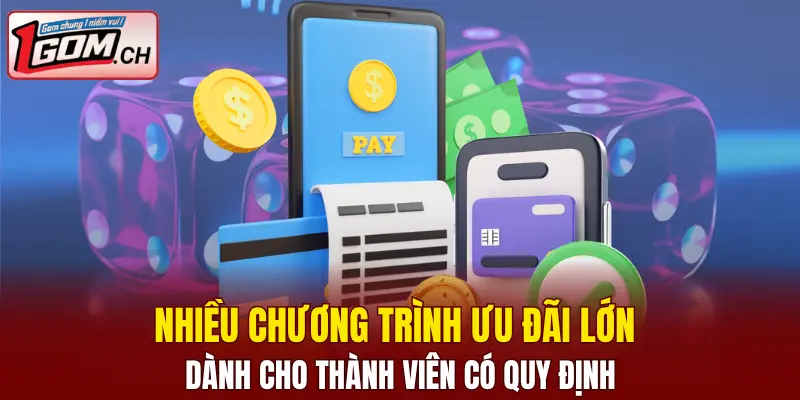 Điều Khoản Và Điều Kiện 1GOM Cập Nhật Mới Nhất 5 Nhiều chương trình ưu đãi cho thành viên có quy định rõ ràng