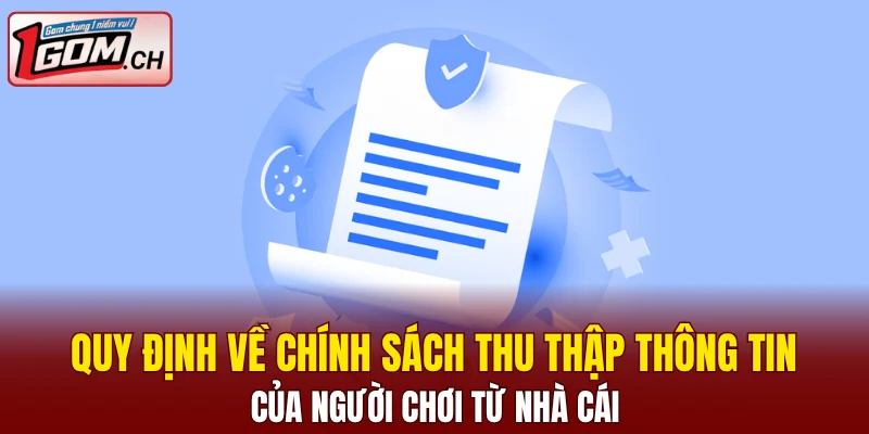 Chính Sách Bảo Mật 1GOM Đảm Bảo Quyền Lợi Cho Hội Viên 5 Quy định về chính sách thu thập thông tin từ nhà cái