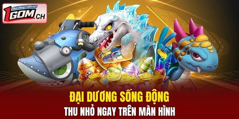 Hi88 – Nhà Cái Giải Trí Trực Tuyến Cực Hot Hiện Nay 8 Đại dương sống động thu nhỏ ngay trên màn hình