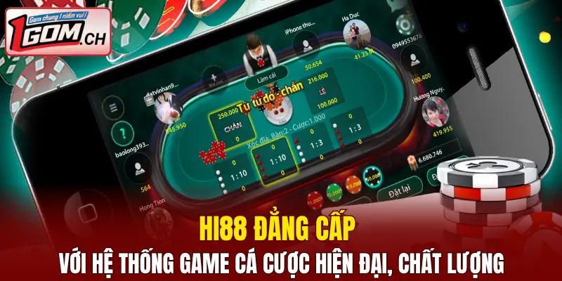 New88 - Danh Mục Game Đẳng Cấp, Tỷ Lệ Cạnh Tranh 6 Hi88 đẳng cấp với hệ thống game cá cược hiện đại, chất lượng